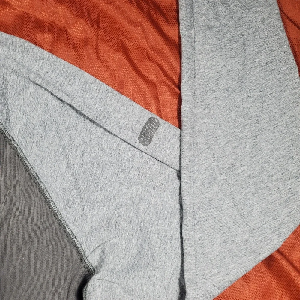 2013 Nike Long Sleeve T shirt Grey‎ Embroidered Swoosh Men's Large